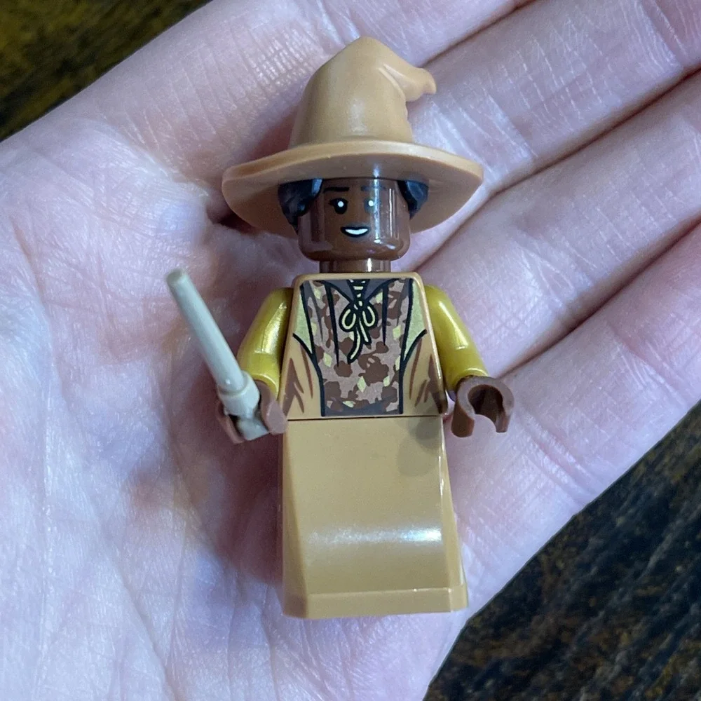 Professor Sinistra 76389 Witch‎ Hat wand Harry Potter LEGO® Minifigure Figure